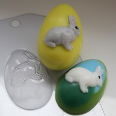 Форма для мыла Яйцо кролик